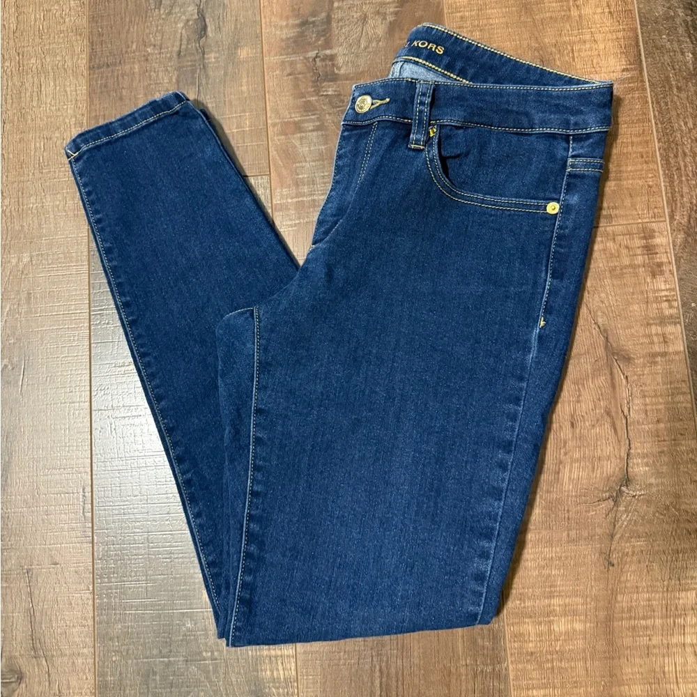 Michael‎ Kors Deep Blue Ankle Jeans